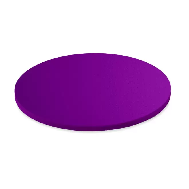 DESSOUS DE VERRE PERSONNALISABLE EN PVC 'QUANTE' - violet