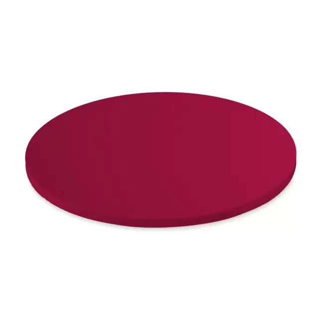 DESSOUS DE VERRE PERSONNALISABLE EN PVC 'QUANTE' - cerise