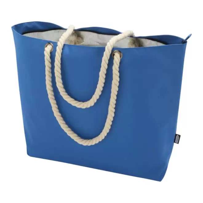 SAC ISOTHERME RECYCLE PERSONNALISABLE 'MELOKI' - bleu royal