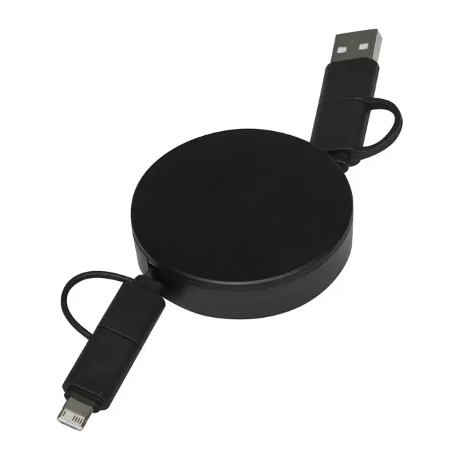 CABLE ENROULEUR PERSONNALISABLE 'ONTARIO ENROULEUR' - noir