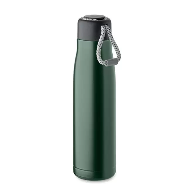 BOUTEILLE ISOTHERME PERSONNALISEE RECYCLE 500ML 'MOSS' - vert foncé