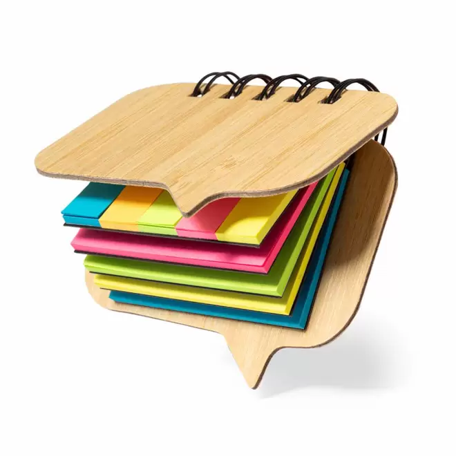 BLOC-MEMOS PERSONNALISABLE 'BUBBLY BAMBOU' - bambou
