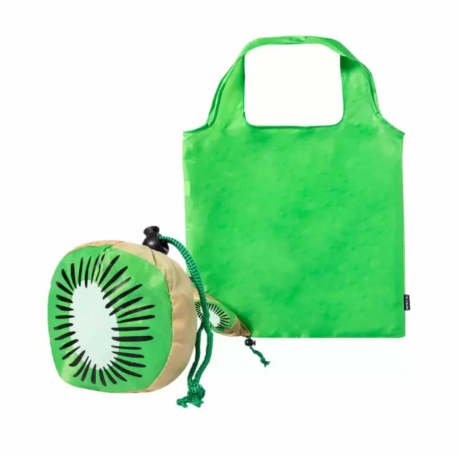 SAC PLIABLE PERSONNALISABLE 'MAXIFRUITY RPET' - kiwi
