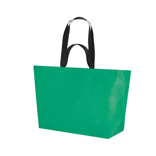 SAC NON TISSE DOUBLE ANSES PERSONNALISABLE 'MYXTO COUL XL' - vert