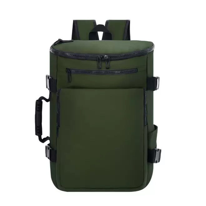 SAC A DOS EN PU PERSONNALISE 'FAF' - vert