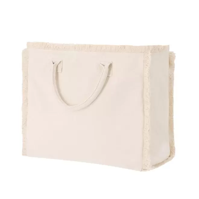 SAC COTON SOUFFLET PERSONNALISABLE 'MAZALA' - naturel