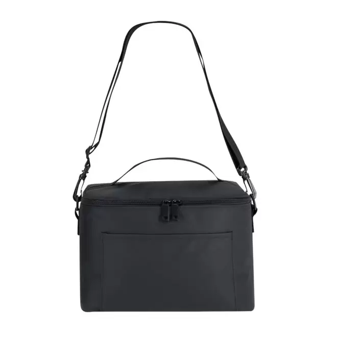 SAC ISOTHERME CANETTE PERSONNALISE EN PU 'FITU' - noir