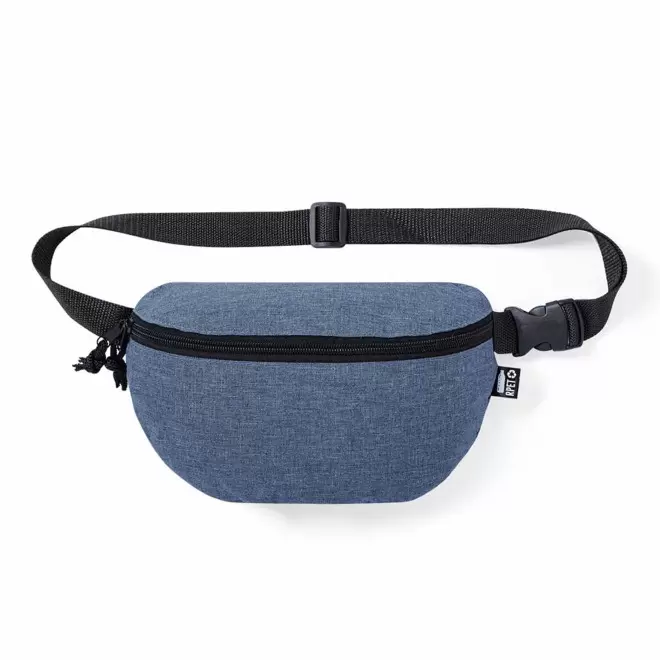 SAC BANANE PERSONNALISEE EN RPET 'AZOV' - bleu