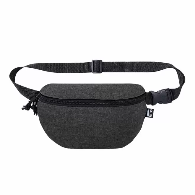 SAC BANANE PERSONNALISEE EN RPET 'AZOV' - noir