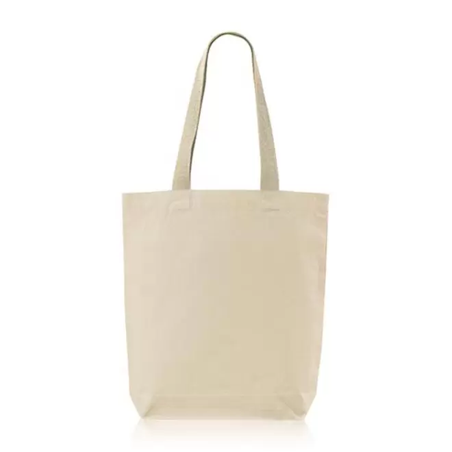 SAC EN TOILE GRANDES ANSES PERSONNALISABLE 'RYTA' - ecru