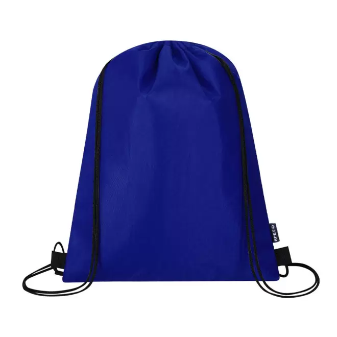 SAC ISOTHERME CORDELETTE PERSONNALISABLE 'HOPY RPET' - bleu