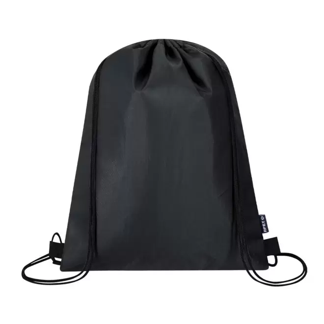 SAC ISOTHERME CORDELETTE PERSONNALISABLE 'HOPY RPET' - noir