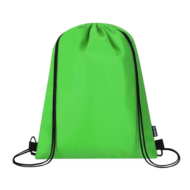 SAC ISOTHERME CORDELETTE PERSONNALISABLE 'HOPY RPET' - vert