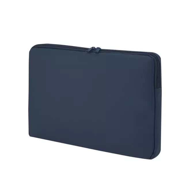 HOUSSE POUR ORDINATEUR PERSONNALISEE EN PU 'TIAKO' - bleu marine