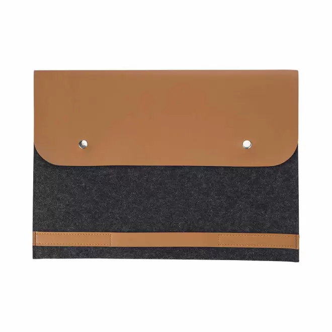 HOUSSE EN FEUTRINE PERSONNALISABLE 'TAYSO' - gris