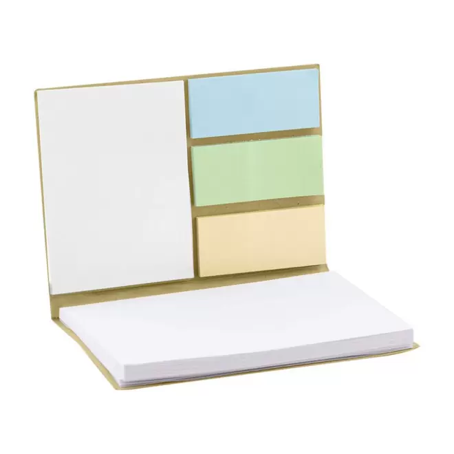 BLOC-MEMOS PERSONNALISE EN BIODECHETS 'BEFRUIT' - naturel