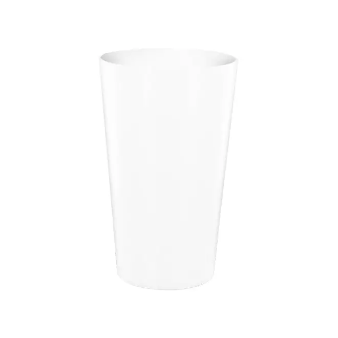 GOBELET MIF RÉUTILISABLE 39 CL PERSONNALISABLE 'CUPY' - blanc opaque