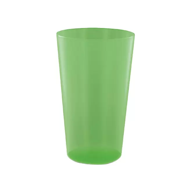 GOBELET MIF RÉUTILISABLE 39 CL PERSONNALISABLE 'CUPY' - vert transparent