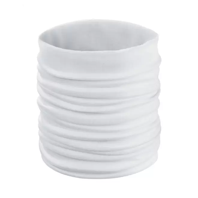 FOULARD TUBE MULTIFONCTION PERSONNALISABLE 'MADY' - blanc