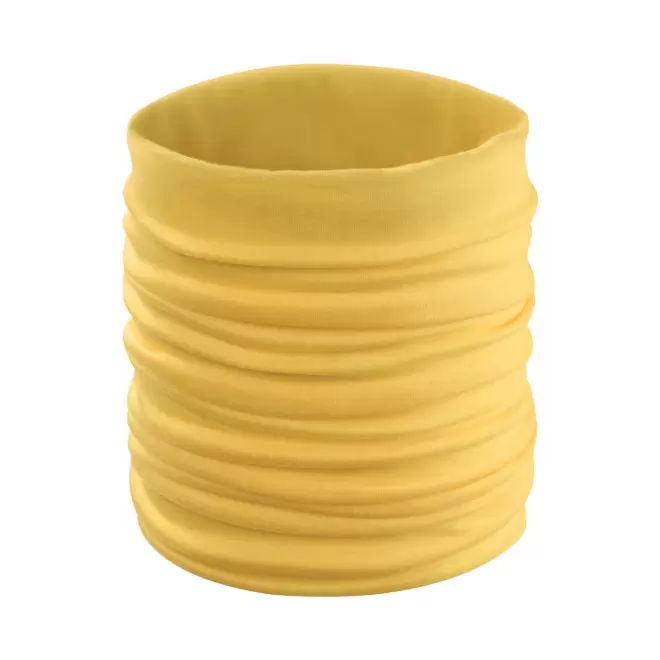 FOULARD TUBE MULTIFONCTION PERSONNALISABLE 'MADY' - jaune