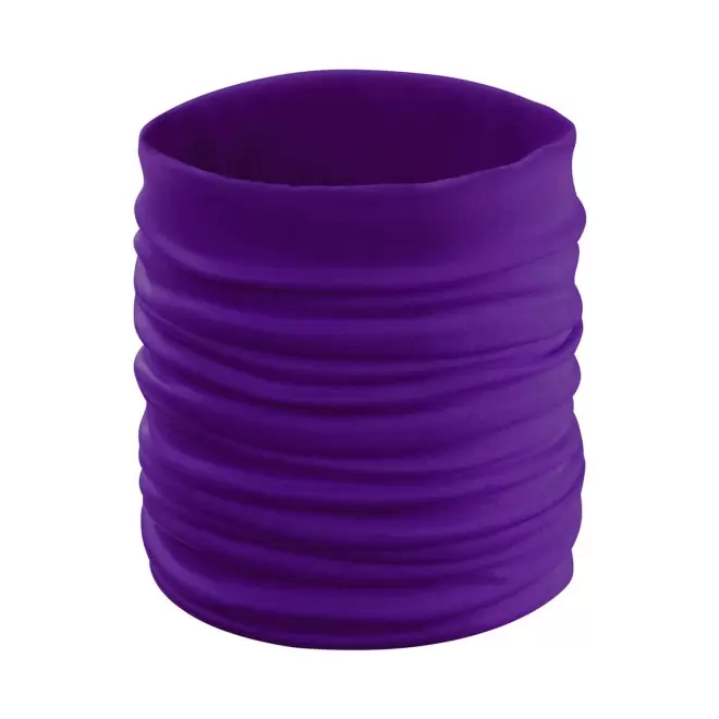 FOULARD TUBE MULTIFONCTION PERSONNALISABLE 'MADY' - violet