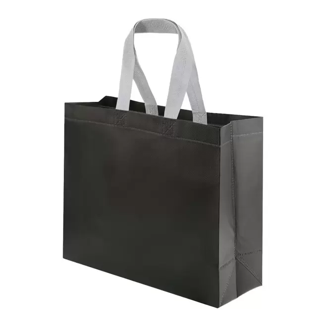 SAC NON TISSE PERSONNALISABLE 'CATAN SMALL' - noir