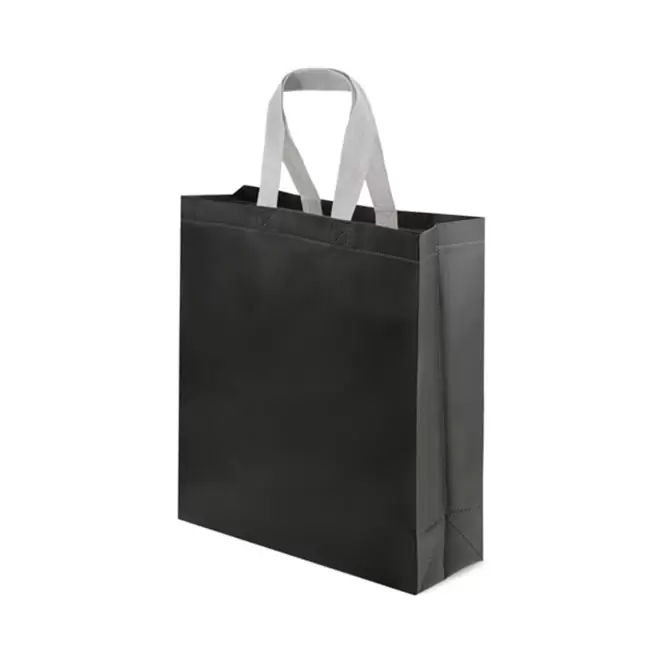 SAC NON TISSE PERSONNALISABLE 'CATAN LARGE' - noir