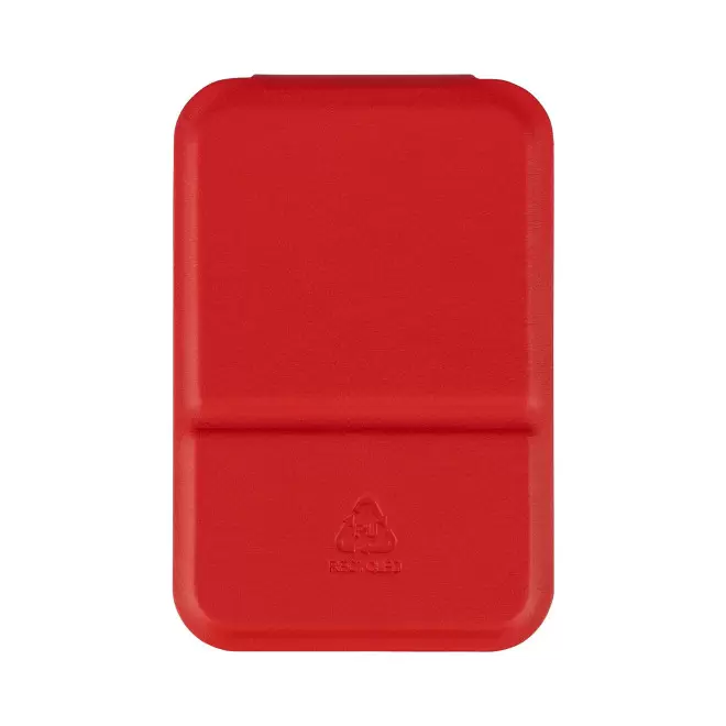 MIROIR DE POCHE EN PU PERSONNALISE 'ROYR' - rouge