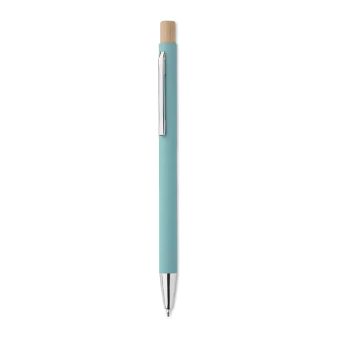 STYLO ALU RECYCLE PERSONNALISE 'DANA SLIM' - bleu clair