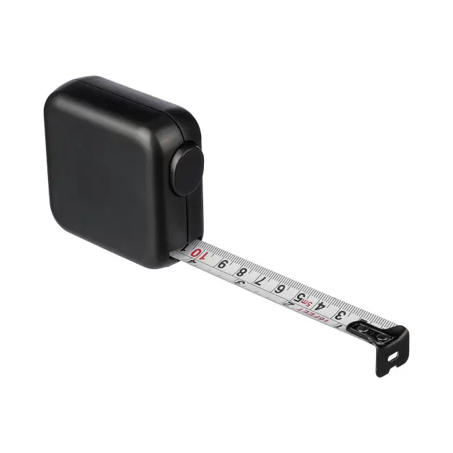 METRE RUBAN PERSONNALISE ABS 5 M 'TOLI' - noir