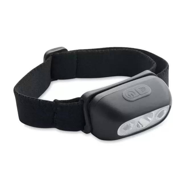 LAMPE FRONTALE PERSONNALISEE 'ELOX' - noir