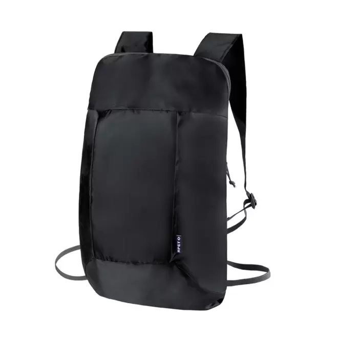 SAC A DOS PLIABLE PERSONNALISABLE 'SIGNI RPET' - noir
