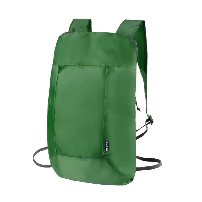 SAC A DOS PLIABLE PERSONNALISABLE 'SIGNI RPET' - vert fonce