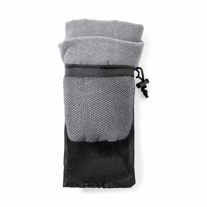 SERVIETTE PERSONNALISABLE POUR ANIMAUX 160GR/M² 'POILU' - gris