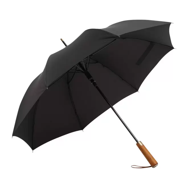 PARAPLUIE DROIT PERSONNALISABLE 'FAIRLIE' - noir