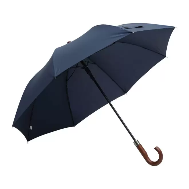 PARAPLUIE CANNE PERSONNALISABLE 'ANDREW' - marine