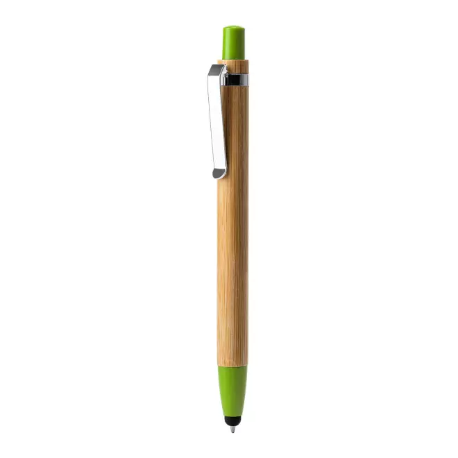 STYLO EN BAMBOU PERSONNALISABLE 'ANDREA COLOR' - vert