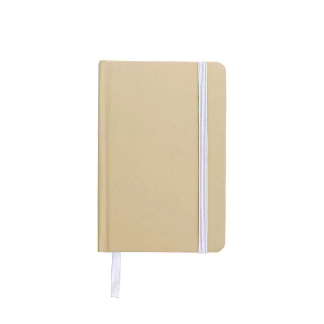 CARNET RECYCLE A6 LIGNE PERSONNALISABLE 'HORUS' - blanc