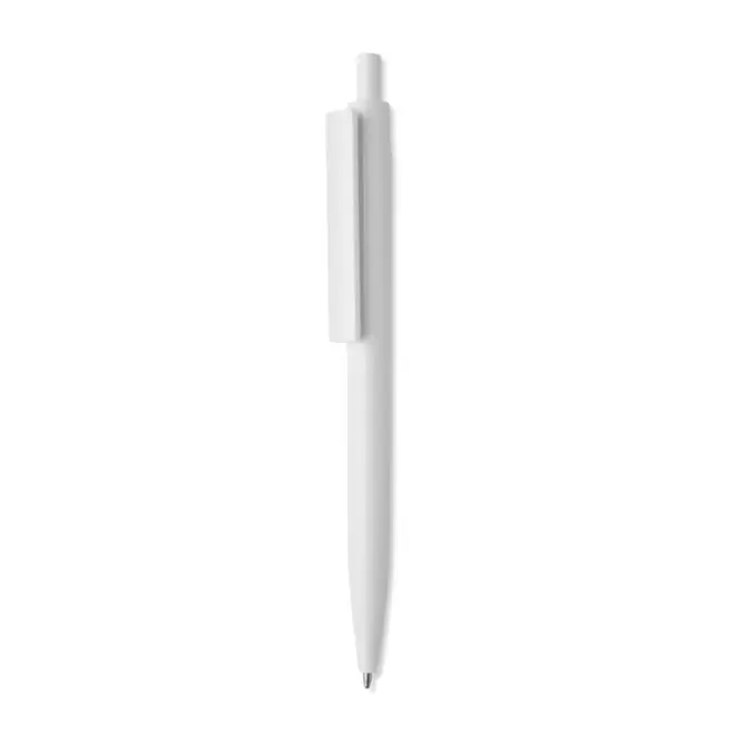 STYLO EN ABS RECYCLE MINE BLEUE PERSONNALISE 'FIGUI' - blanc