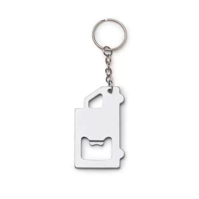 PORTE-CLES DECAPSULEUR PUBLICITAIRE 'TRUCKAS' - gris