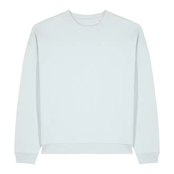 SWEAT SHIRT MIXTE OVERSIZE PERSONNALISE 'RADDER 2.0' - bleu ciel