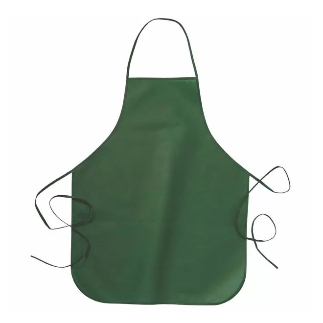 TABLIER SANS POCHE NON TISSE PERSONNALISE 'VAKITA' - vert