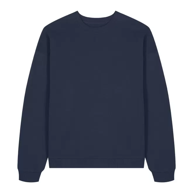 SWEAT SHIRT MIXTE OVERSIZE PERSONNALISE 'RADDER 2.0' - bleu marine