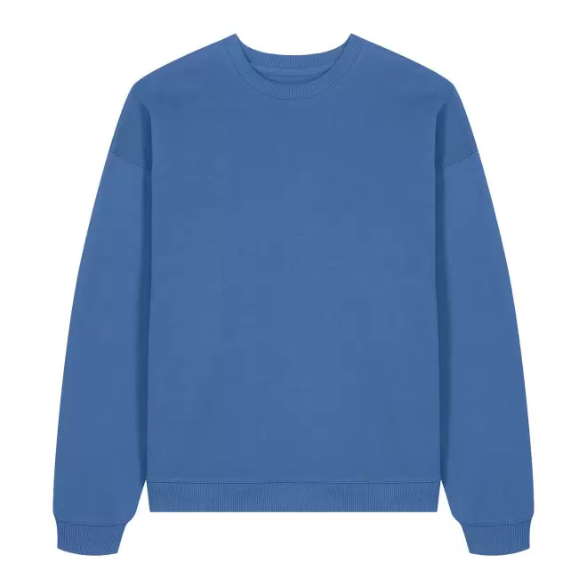SWEAT SHIRT MIXTE OVERSIZE PERSONNALISE 'RADDER 2.0' - bleu