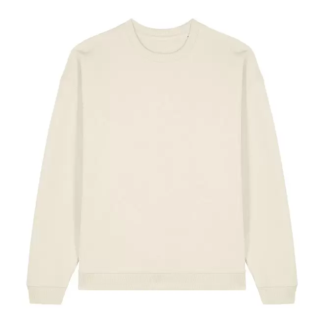 SWEAT SHIRT MIXTE OVERSIZE PERSONNALISE 'RADDER 2.0' - beige