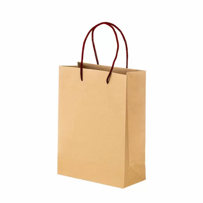 SAC CADEAU EN PAPIER  PERSONNALISABLE 'MOULAM' - rouge