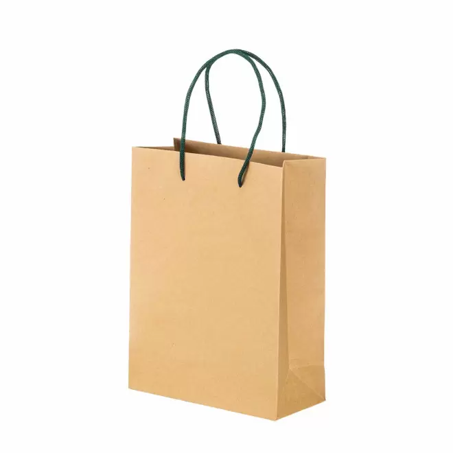 SAC CADEAU EN PAPIER  PERSONNALISABLE 'MOULAM' - vert