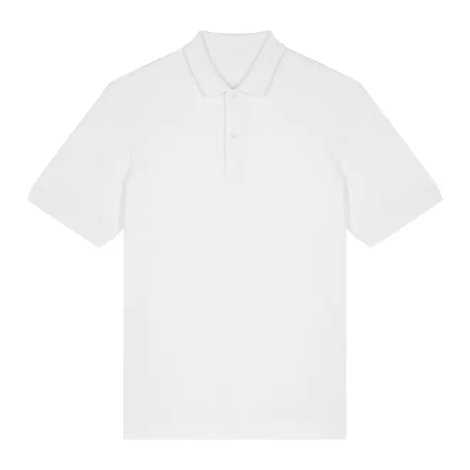 POLO MIXTE BLANC/NATUREL PERSONNALISABLE 'PREPSTER 2.0' - blanc