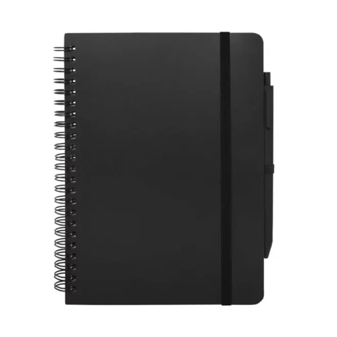CARNET A5 PERSONNALISE AVEC STYLO ' BIG SEA'  - noir