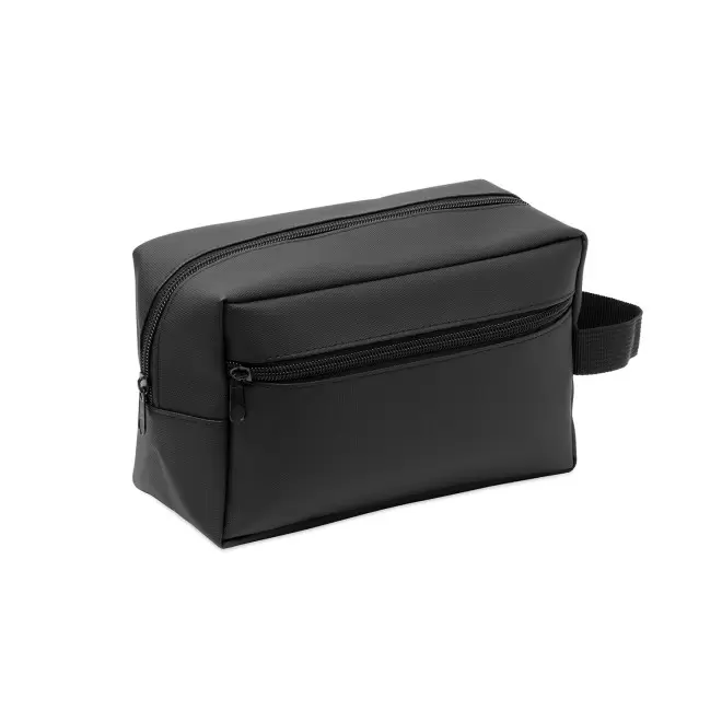 TROUSSE DE TOILETTE EN PU PERSONNALISEE 'JESSO' - noir